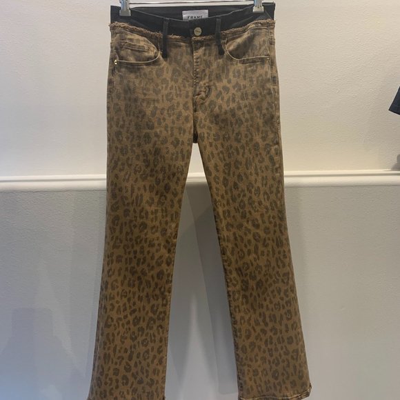 Frame Cheetah Jeans